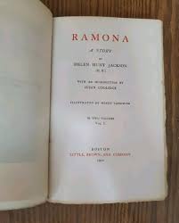 Antique 1900 Book RAMONA Helen Jackson #271/500 Limited ...