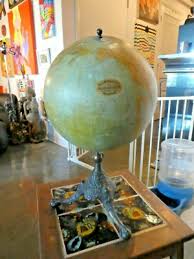 1920'S RAND MCNALLY TERRESTRIAL GLOBE "AS IS " | eBay
