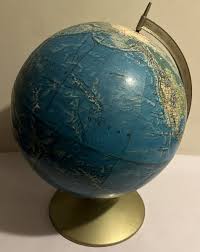 Vintage Globe Rand McNally World Portrait 12” | eBay