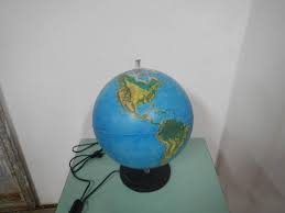 Plastic Luminous Globe, 1980s | Chairish