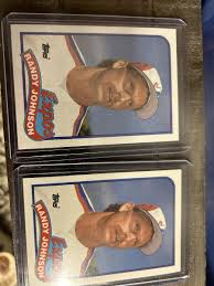 1989 Topps Baseball Randy Johnson #647 Rookie Card BB0005 | eBay