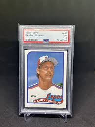 1989 Topps Randy Johnson Card#647 (RC) Graded PSA 7 NM | eBay
