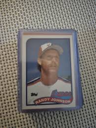 Topps Randy Johnson Baseball Sports Trading Cards & Accessories Rookie ungraded for sale | eBay