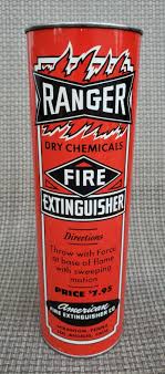 Vintage Antique Ranger Dry Chemical American Fire ...