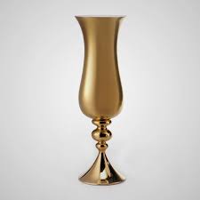 Ceramic Vase "LOTH" Handcrafted in 24-Karat Gold and white ...