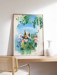 Raoul Dufy Poster, Vernet Les Bains, Fauvist Print, Expressionist Art, Fashionable Decor, Floral Wall Art, Scenery & Nature, A1/A2/A2/A3 - Etsy