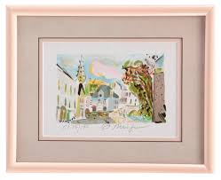 Lot - PONT-AVEN BY ALEXANDRE MINGUET (FRENCH, B. 1937).