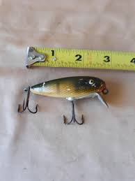 Sold at Auction: Fishing vtg Lure Paw Paw Minnow Caster Wood ...
