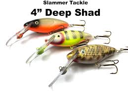 Slammer Tackle 4" Deep Shad – Team Rhino Outdoors LLC