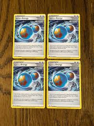 Pokemon Special Energy Rapid Strike Energy 140/163 x 4 - Play Set Playset | eBay Australia