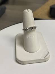 14K White Gold Diamond Ring Size 6 2.70 Grams #I-2069 | eBay