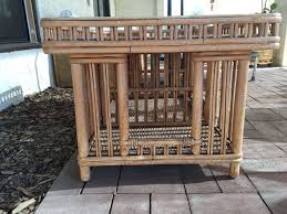 Rattan Palecek Presidents coffee table for Sale in ...