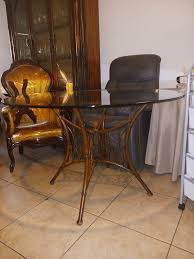 Round GlassvTop Table In Special