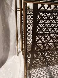 Mid century atomic metal mesh magazine LP album holder | eBay