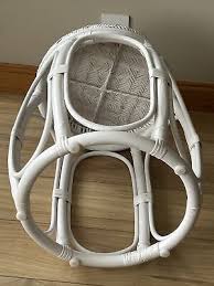 Rattan Natural Handmade Wicker Stool Plant Stand/Side Table ...