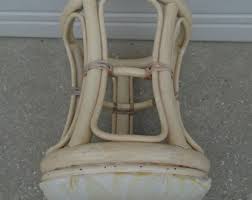 Cool Small Bamboo Ottoman Rattan Foot Stool Footrest ...