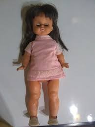 17 Eye Antique Doll with Sleep Eyes