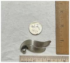 Vintage Modernist Sterling .925 Otto Robert Bade Brooch. For ...