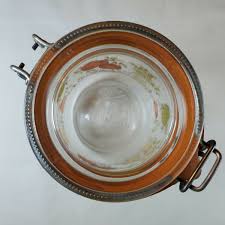 Arc France Hinged Storage Jar Canister Garden Vegetable ...