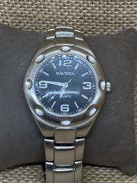 Vintage Ravinia Quartz Men's Stainless Steel Watch, Silver ...