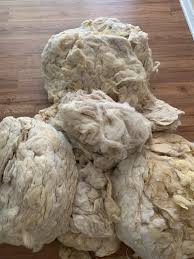 0.5 LB. (8oz) 100% Natural Sheep Wool Hand Washed - Very ...