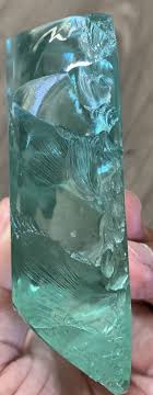 Etched Art Glass Gator IN POND Plaque Paperweight! | eBay