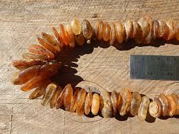 Baltic Amber Necklace Natural rough Bead Graduated Large Over 1/2 Pound 40 inch | eBay