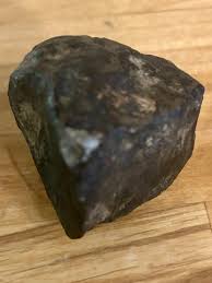 Black Shiny Heavy Iron Space Rock Metallic Stony Rock ...