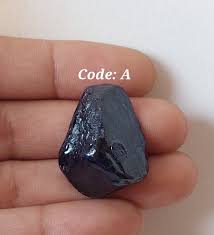 Large Raw Blue Sapphire Crystal: September Birthstone ...