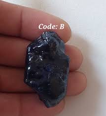 Large Blue Sapphire Rough Stone: September Birthstone, Royal ...