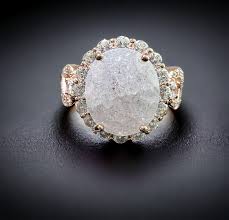 925 Sterling Silver Infinity Oval Cut White Ice & Diamond CZ Ring on R – Pink Ice Jewelry