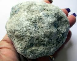 Sparkly Blue Celestite Crystal Cluster (532g) - Etsy