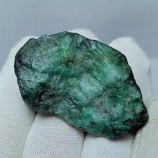 Emerald Rough, Dark Green Emerald Raw Rough. - Etsy