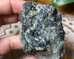 Prehnite and Epidote With Actinolite Specimen- Healing ...