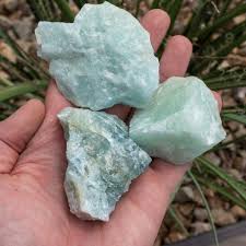 Medium Brazilian Raw Aquamarine - The Crystal Council