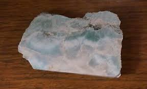 Larimar Natural Authentic Slab Rough Rock Blue Gem Stone ...