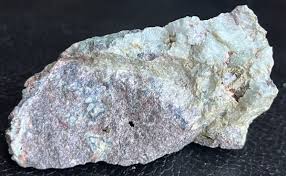 5.2cm Pretty Green Prehnite w Copper On Basalt - Keweenaw ...