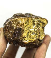 122G AMAZING Natural YELLOW BROWN Amber Rough Mineral ...