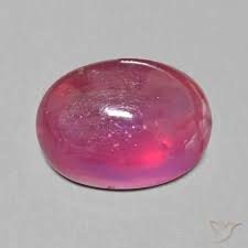 13.54ct Natural Light Red Ruby, Oval, Translucent