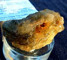 400 Crt Libyan Desert Glass (natural Hole ) Meteorite Impact ...