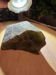 Huge 185.5 Carat Rare Honey Green Titanite Crystal ...