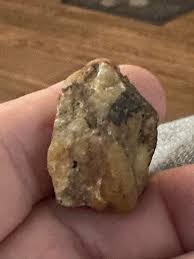 What do you think this is, an amber nugget or agate?