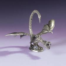 7 Headed Hydra Pewter Dragon Figurine: Dragon Gifts | FairyGlen