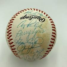 1987 New York Mets Team Signed National League Baseball Gary ...