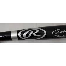 Pete Rose Autographed Black Rawlings Bat Cincinnati Reds ...