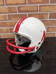 RARE 1970s Nebraska Cornhuskers MacGregor 100MH Helmet White ...
