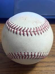 MARLINS at GIANTS 9/13/19 GAME USED OML BASEBALL! Starlin ...