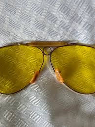 Vintage Bausch & Lomb, Ray Ban Gold Filled Shooting Glasses ...
