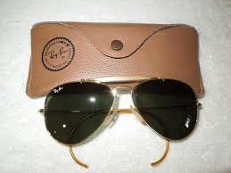 Ray-Ban / B&L Gold Aviator "Outdoorsman" 58mm Wrap Around ...