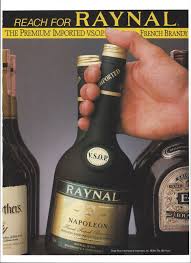 Raynal French Brandy 1985 1986 Original Print Ad 9 x 11 ...